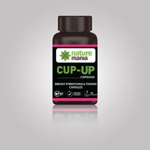 Nature Mania Cup Up capsules breast Enlargement, Shaping & Uplifting - 60 Capsules